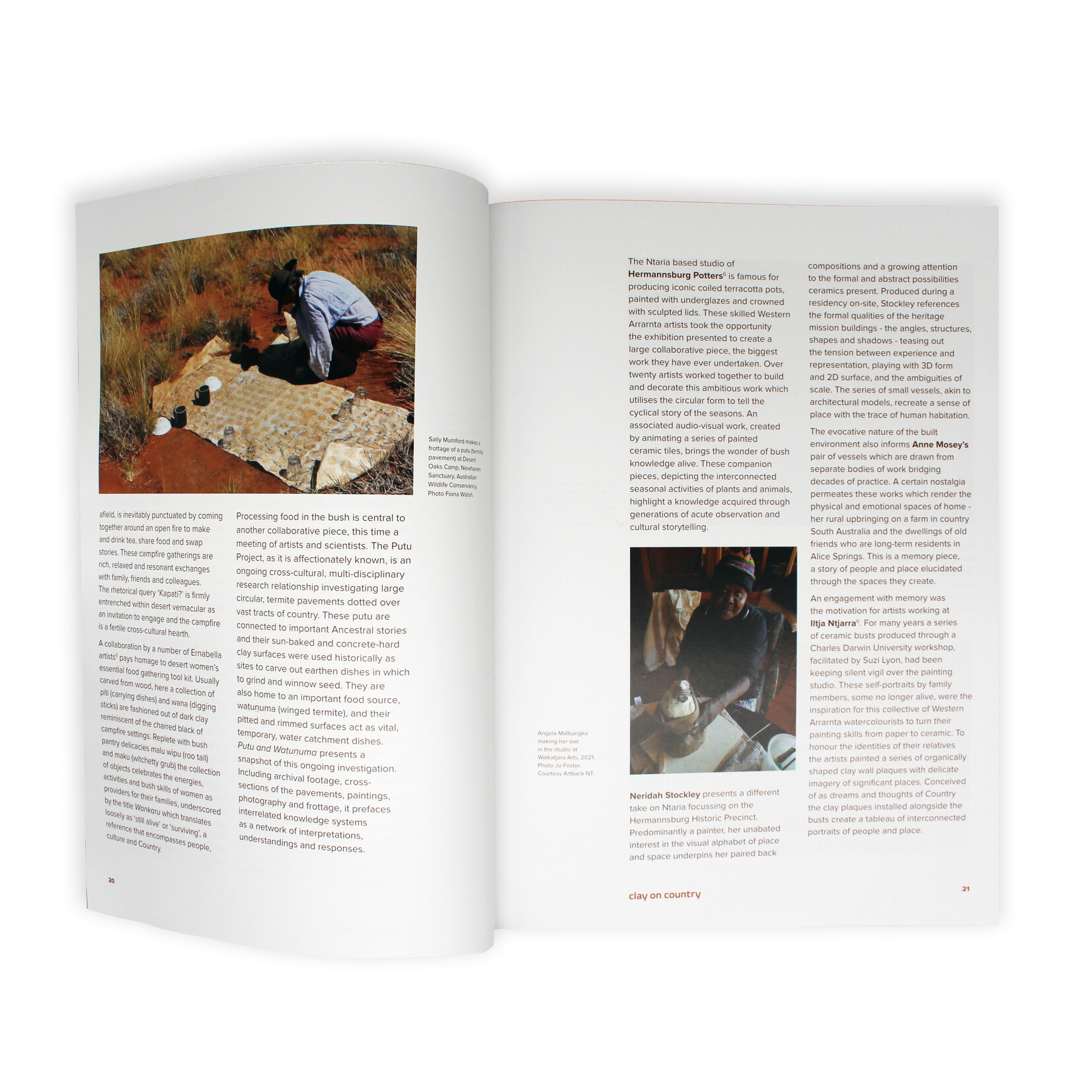 Clay on Country: Ceramics from the Central Desert  | Artback NT | Exhibition Catalogue