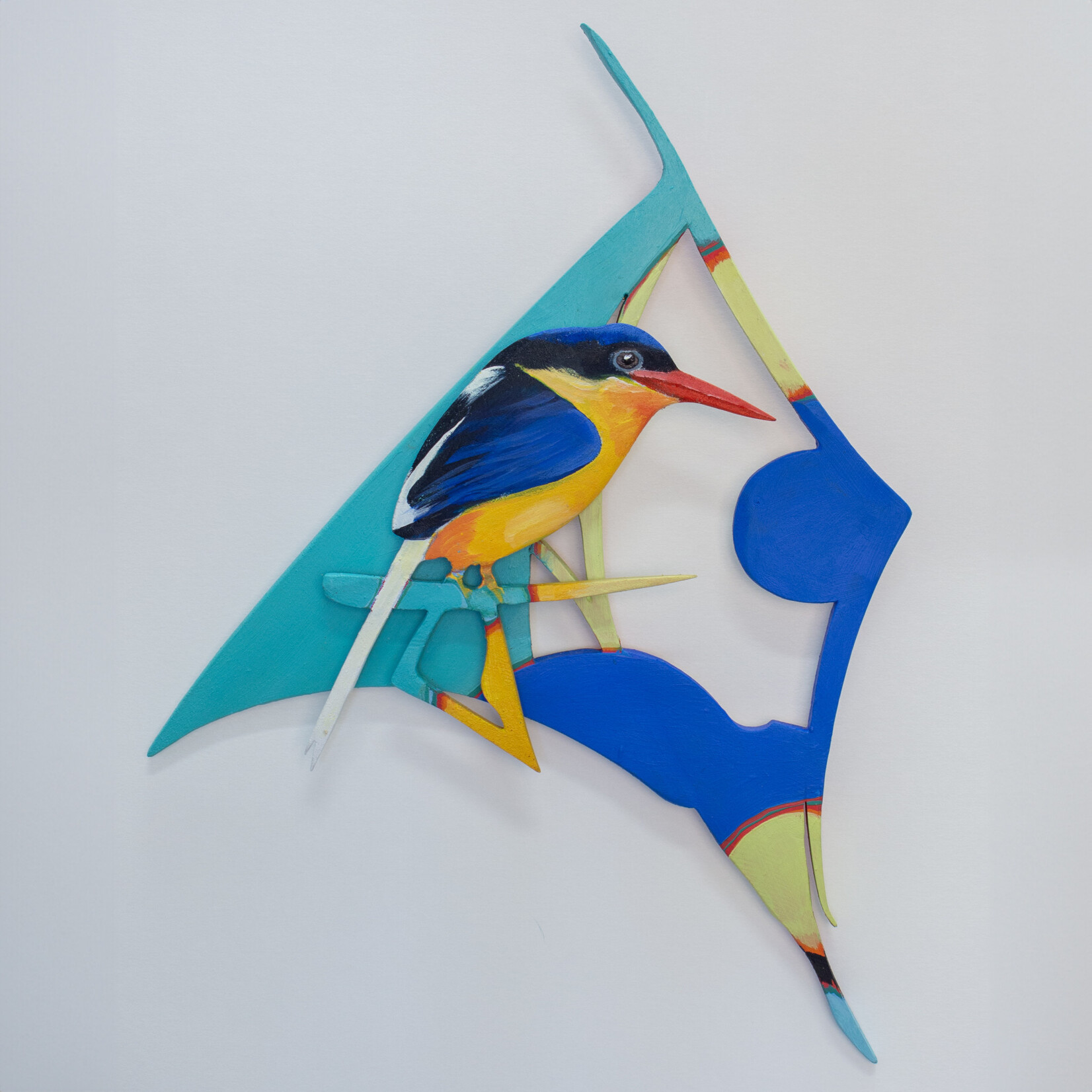 SCULPTURE, White-tailed Kingfisher 2024 - Roland Nancarrow