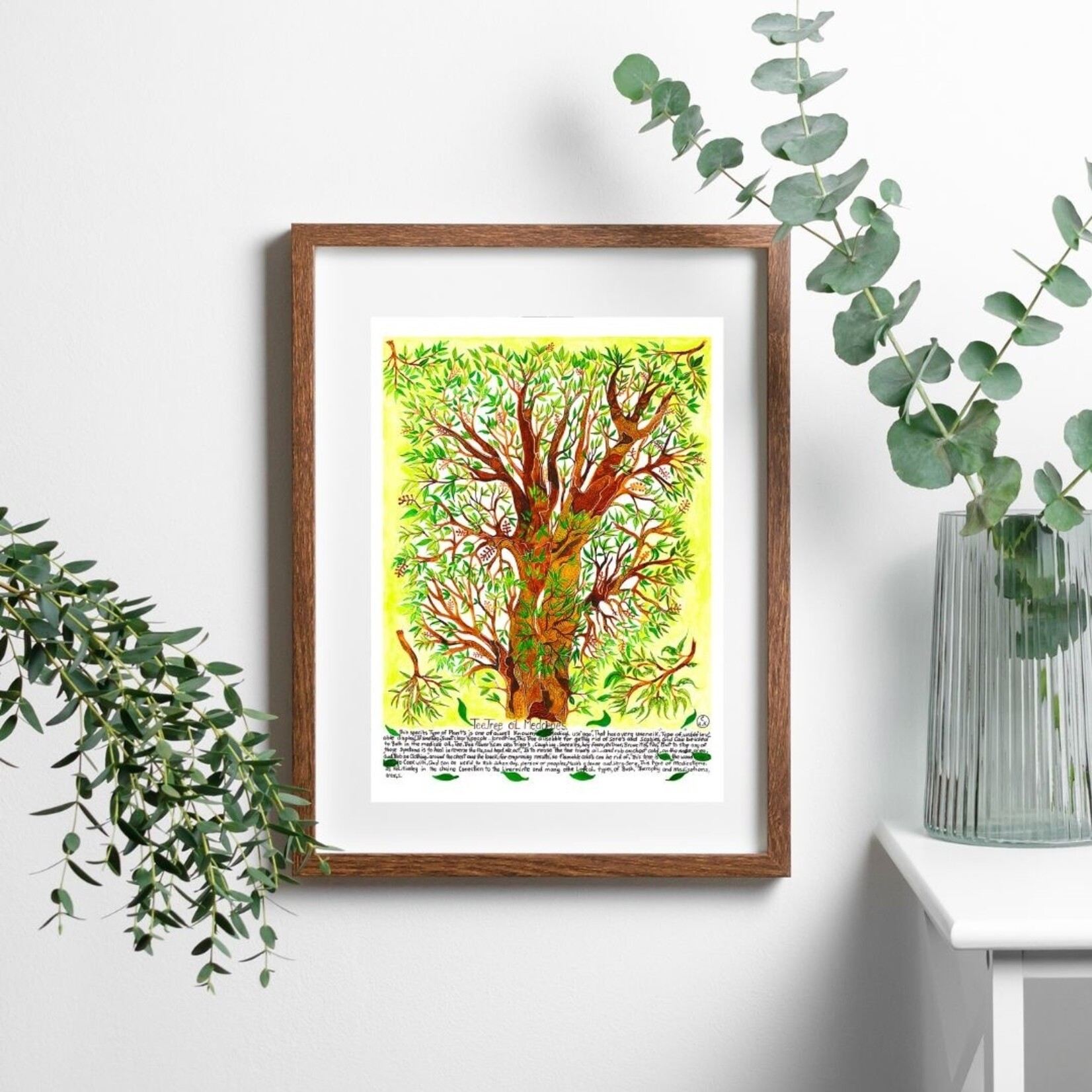 Heather Wunjarra Koowootha, Tea Tree Oil Medicines | Open Edition Print