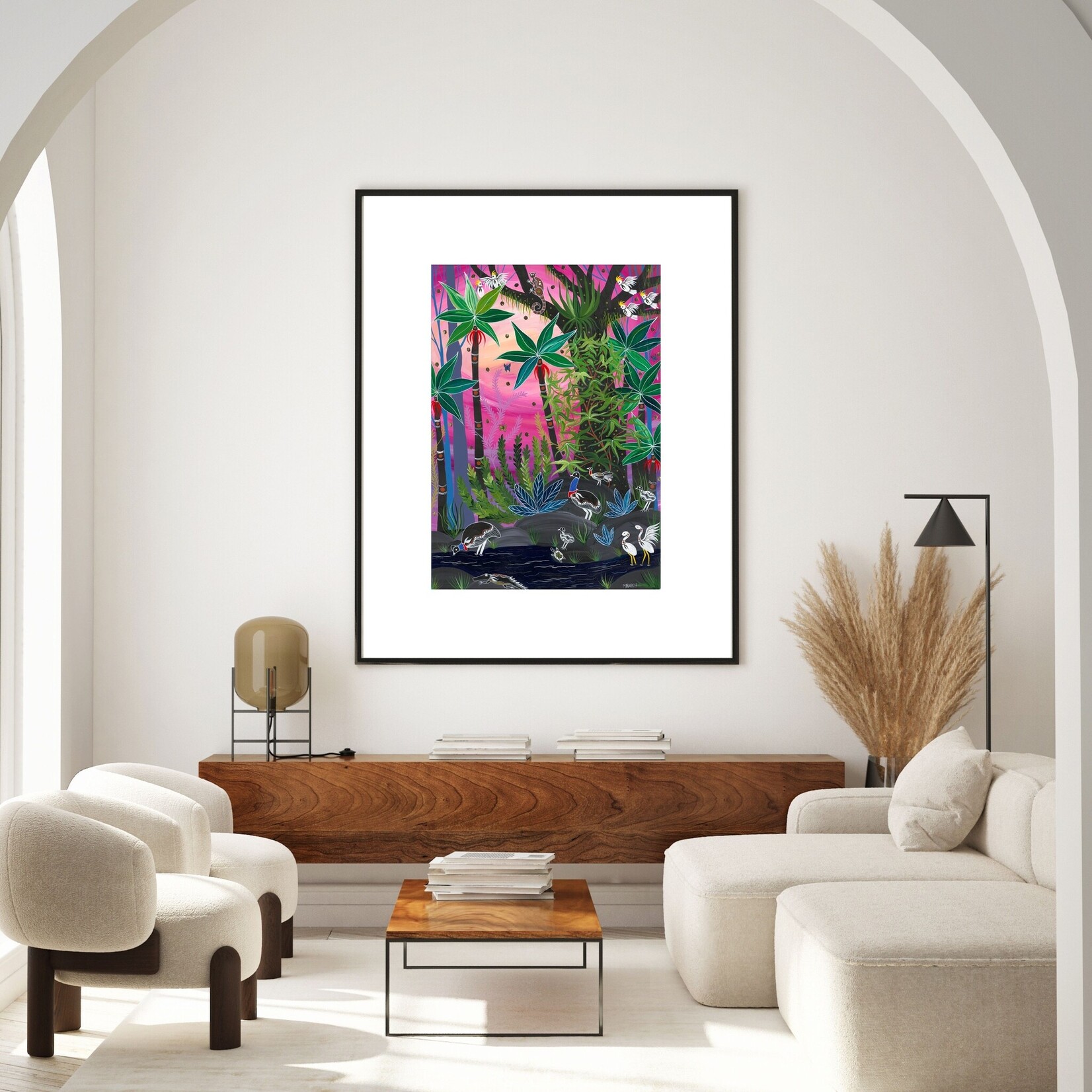Melanie Hava,  Meeting Place  2019 | Reproduction Print
