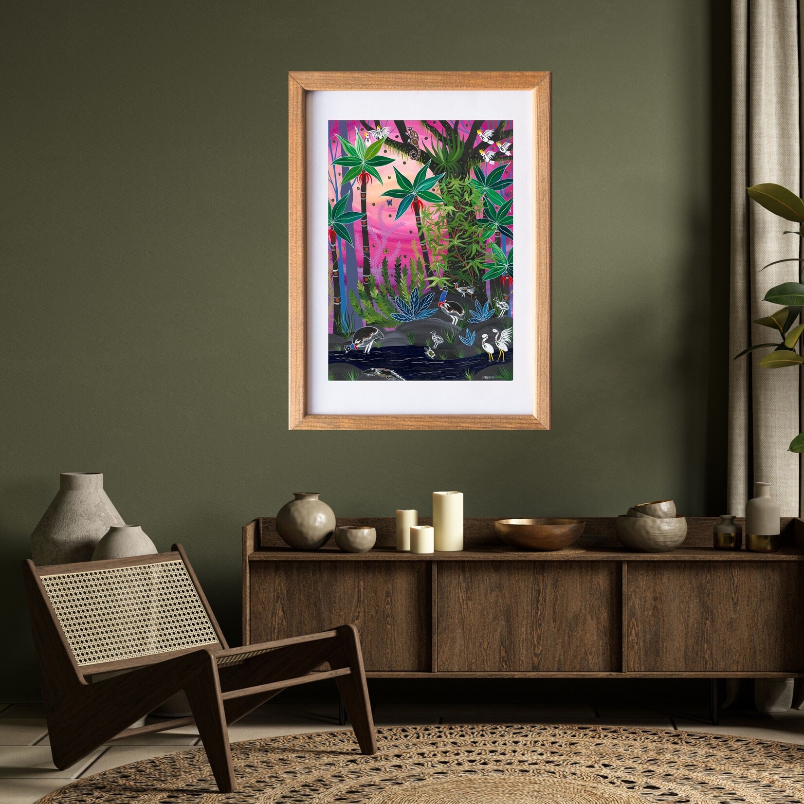Melanie Hava,  Meeting Place  2019 | Reproduction Print