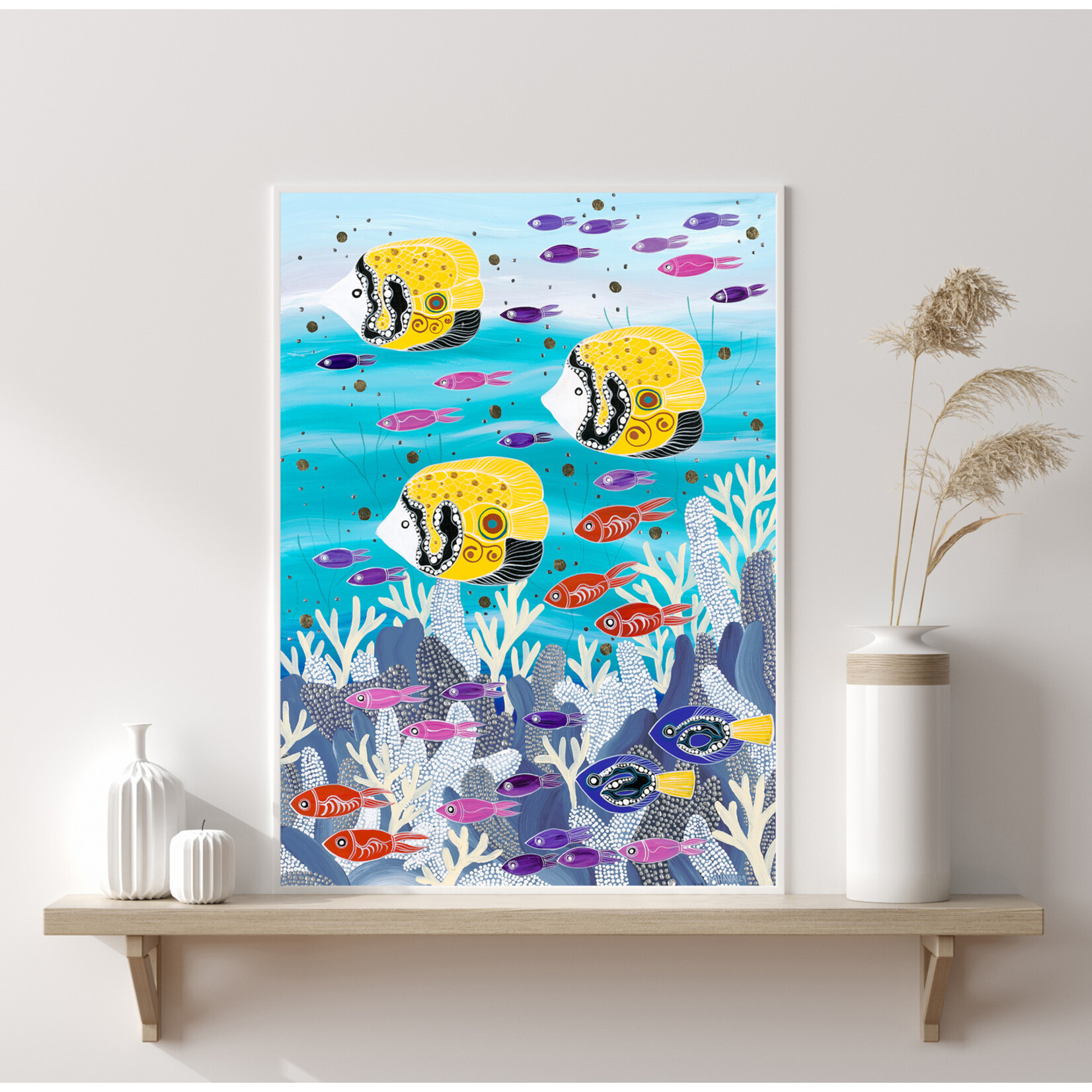 Reef Series V, Melanie Hava, Reproduction Print