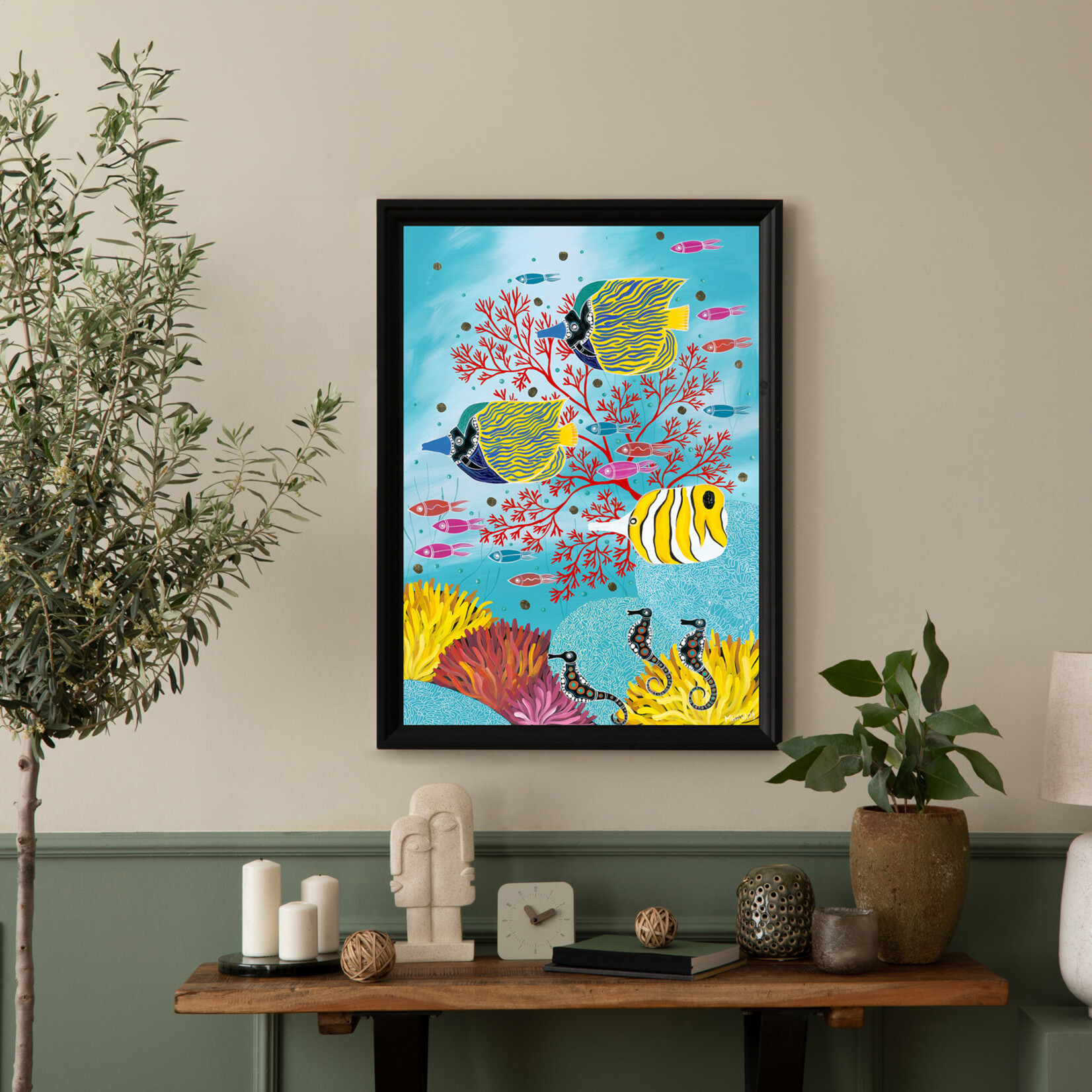 Reef Series IV, Melanie Hava, Reproduction Print