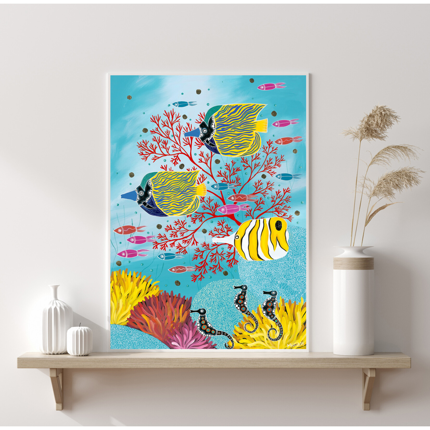 Reef Series IV, Melanie Hava, Reproduction Print