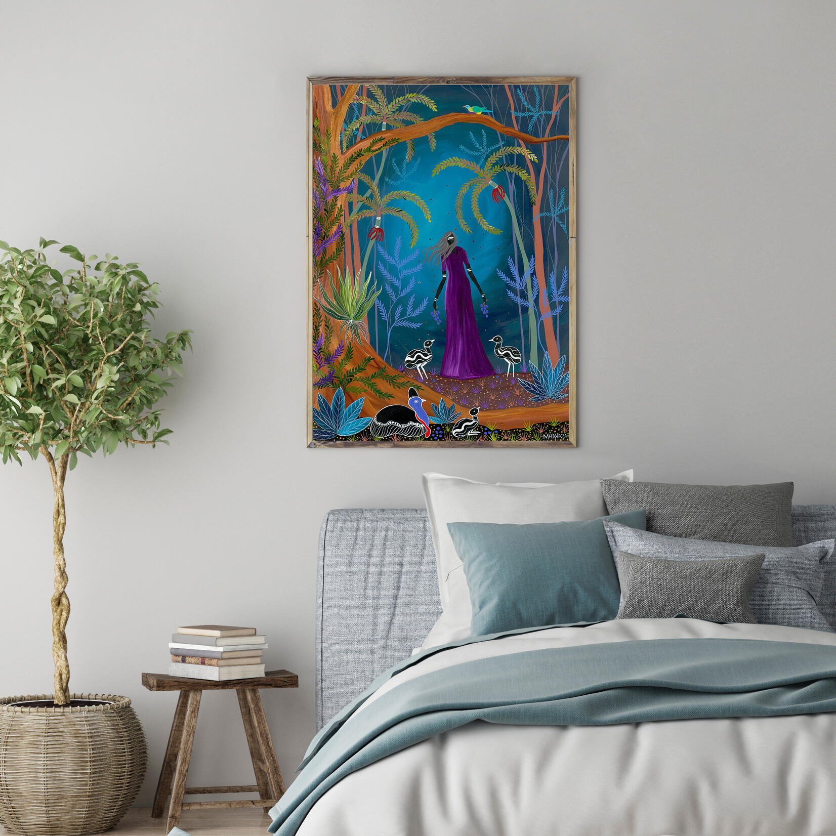 Melanie Hava,  Quandong Feast | Reproduction Print