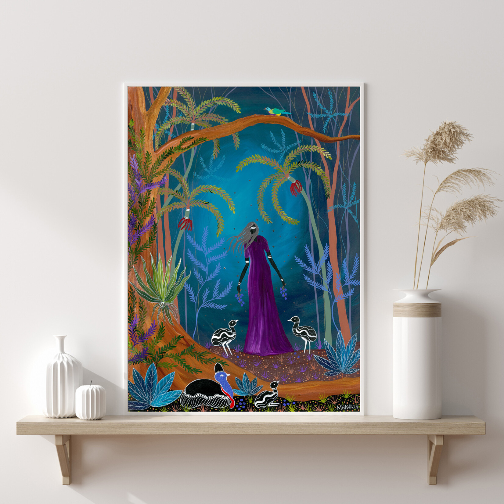 Melanie Hava,  Quandong Feast | Reproduction Print