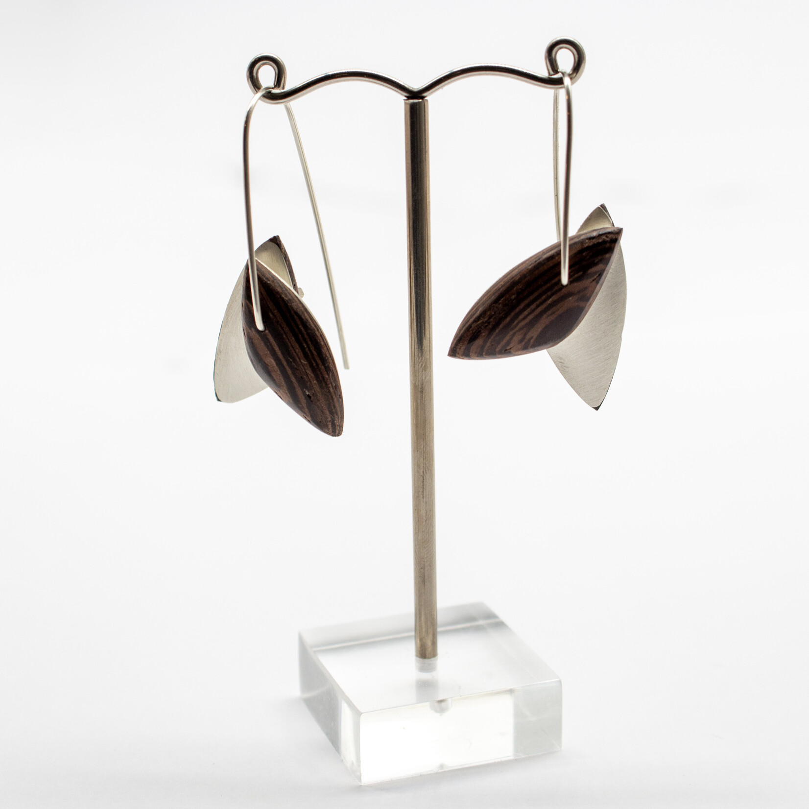 Handmade Earrings by Sarah Bourke –  Botanical Gidgee and Sterling Silver