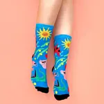 Julie White Socks - Rainbow Oz
