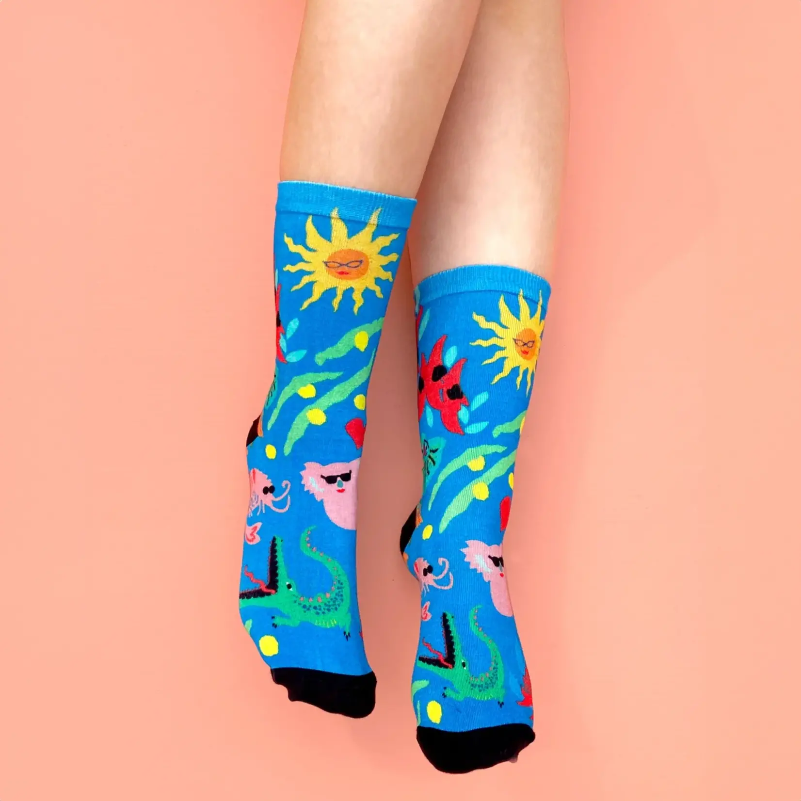 Julie White Socks - Rainbow Oz