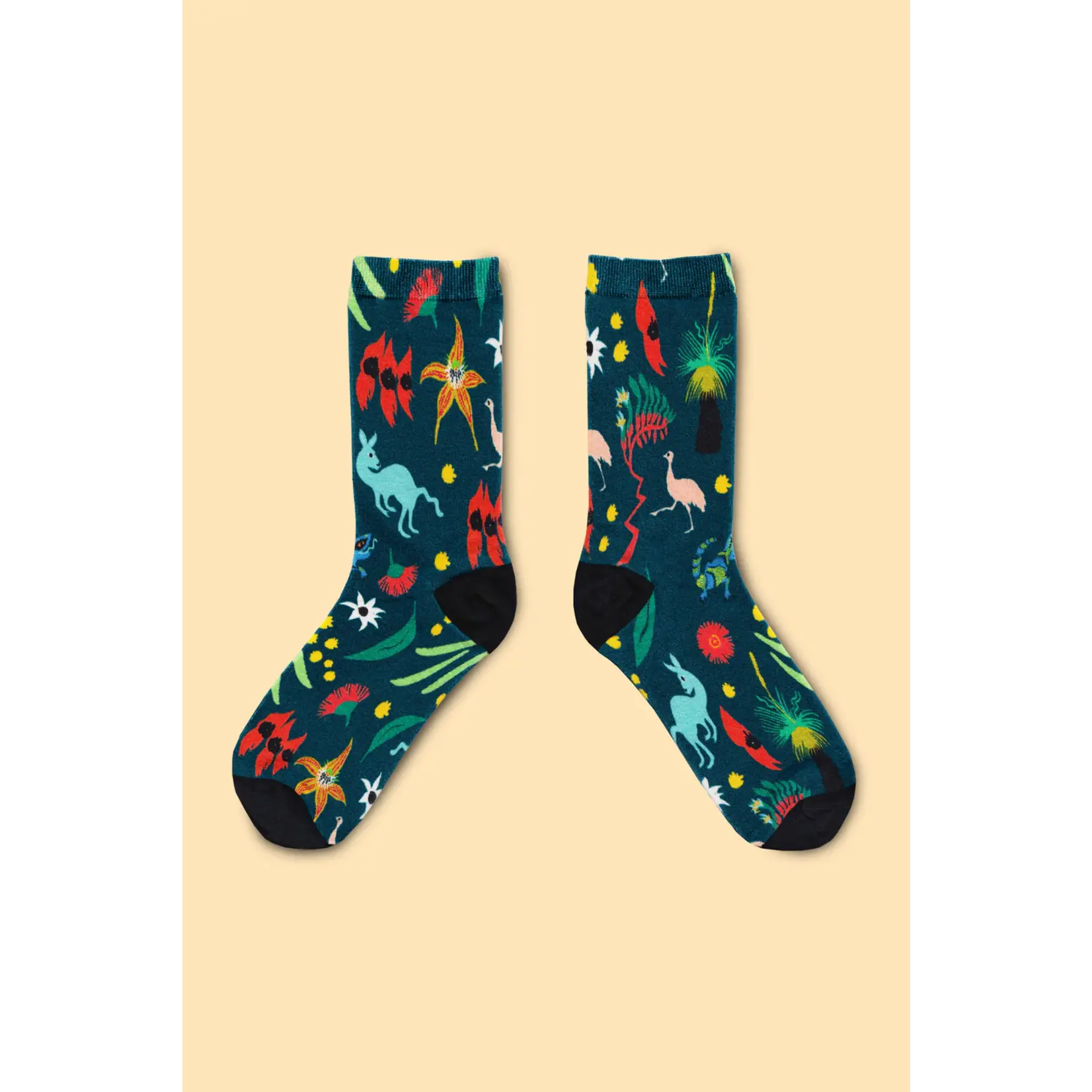 Julie White Socks - Bush Jamboree