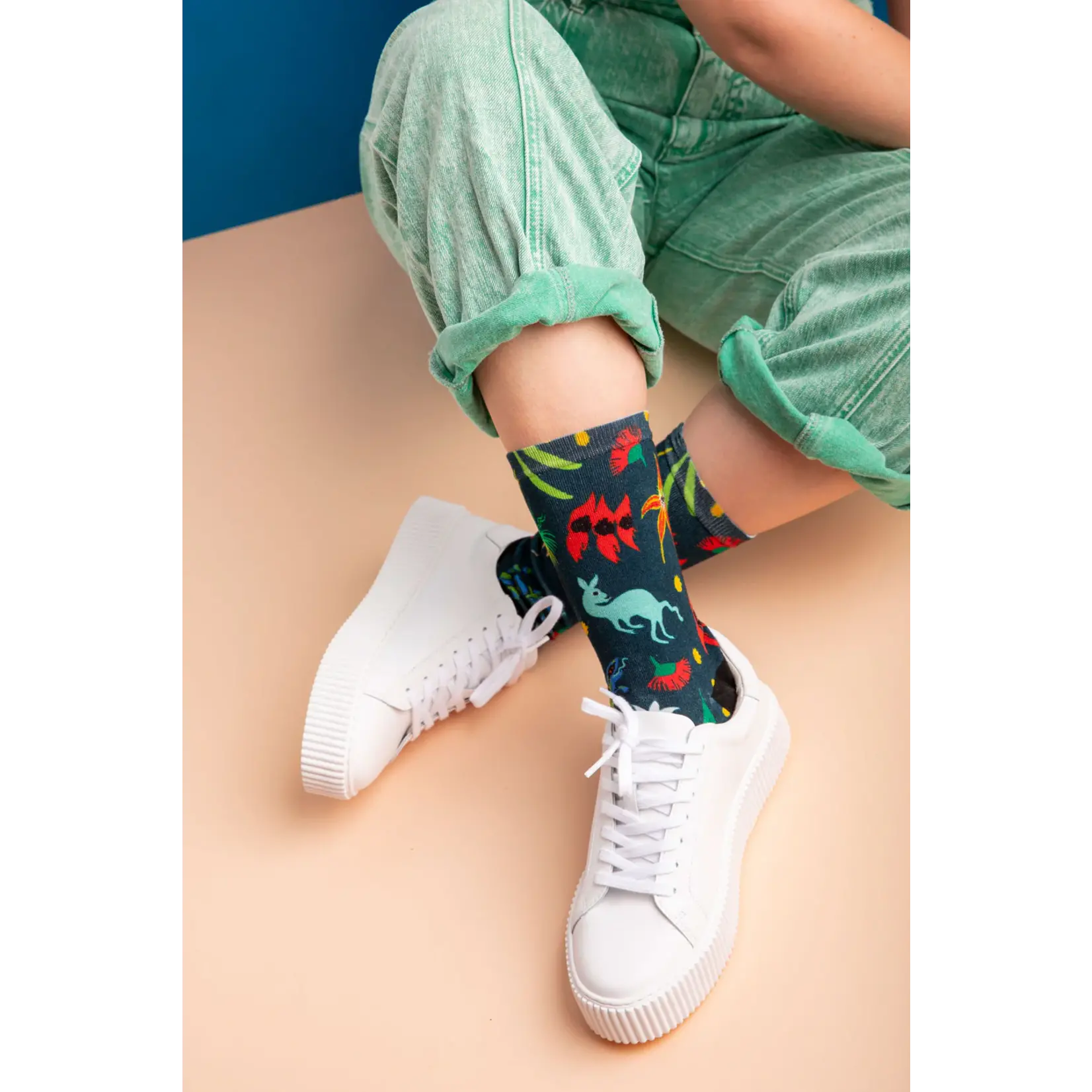 Julie White Socks - Bush Jamboree