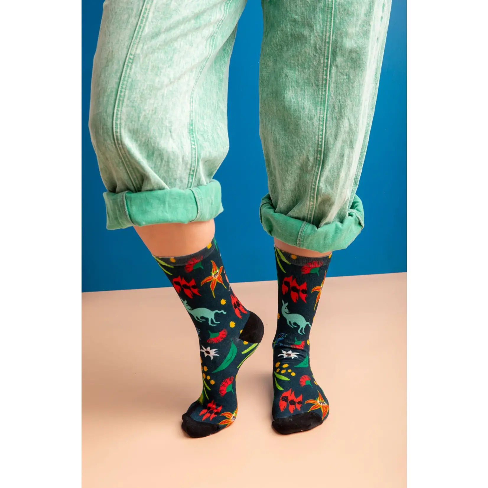 Julie White Socks - Bush Jamboree