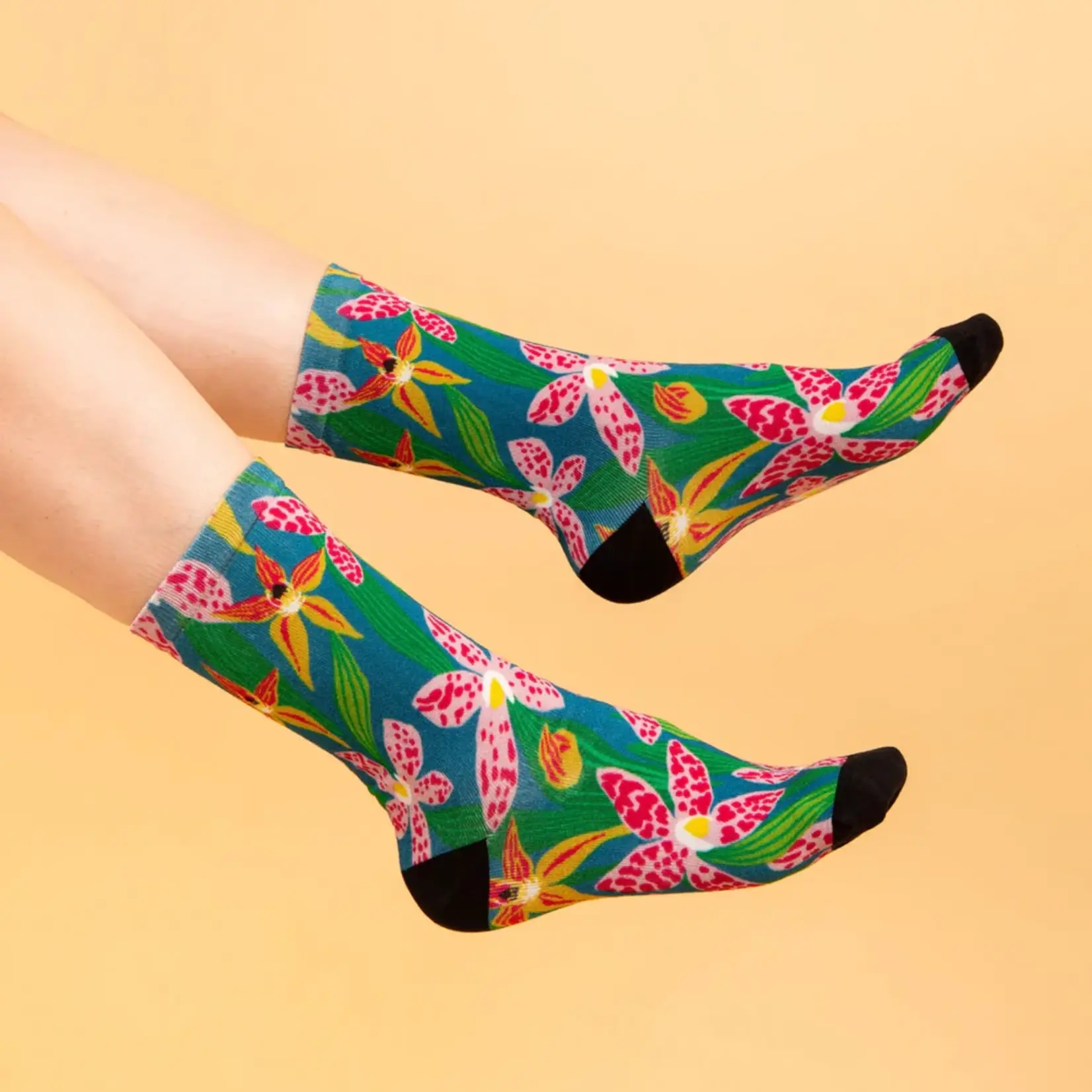 Julie White Socks - Wild Orchid