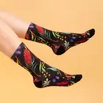 Julie White Socks - Wild Flowers