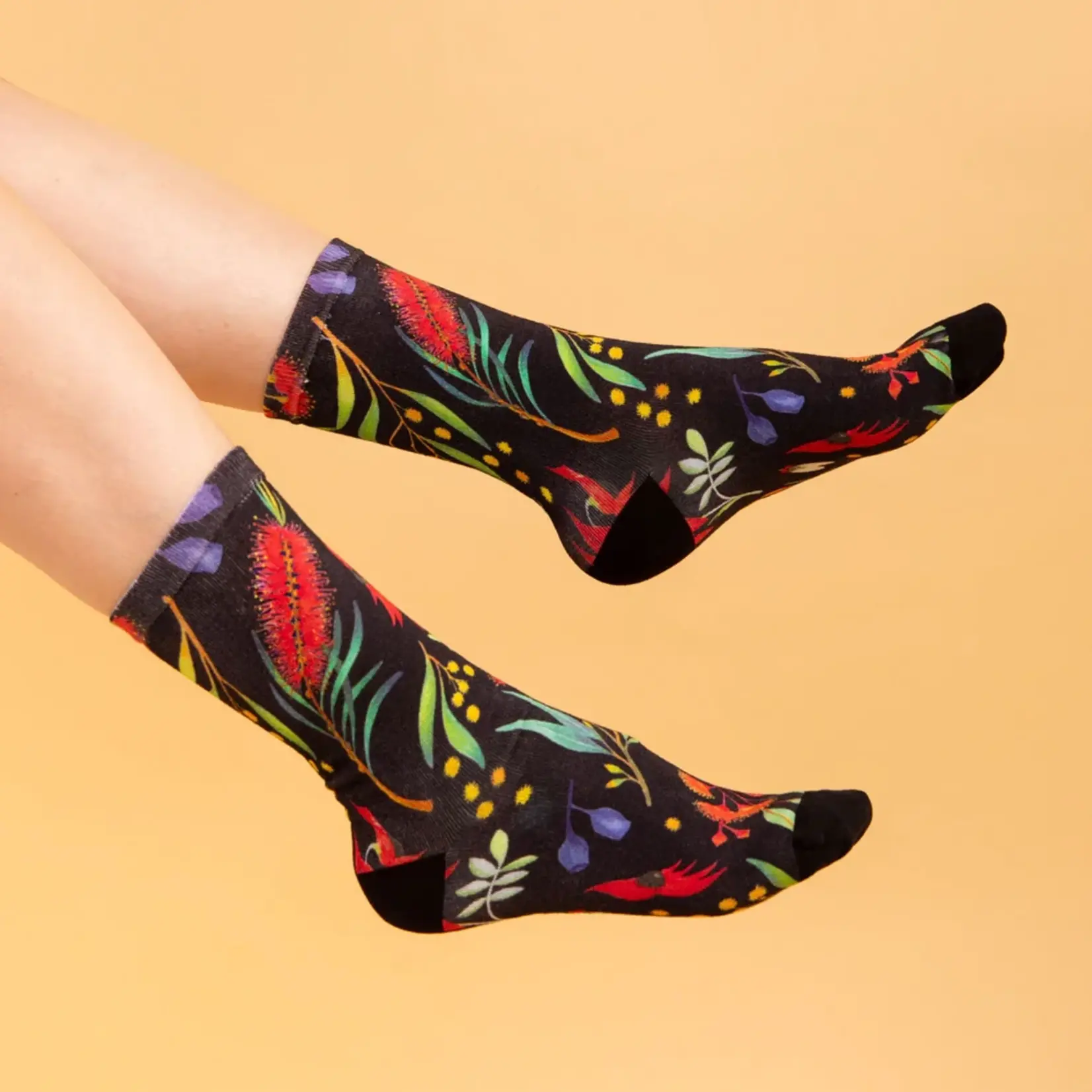 Julie White Socks - Wild Flowers