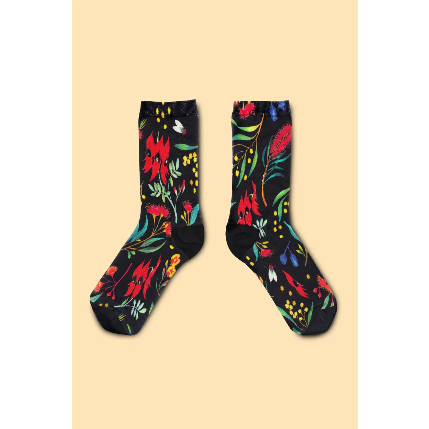 Julie White Socks - Wild Flowers