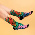 Julie White Socks - Bush Bloom