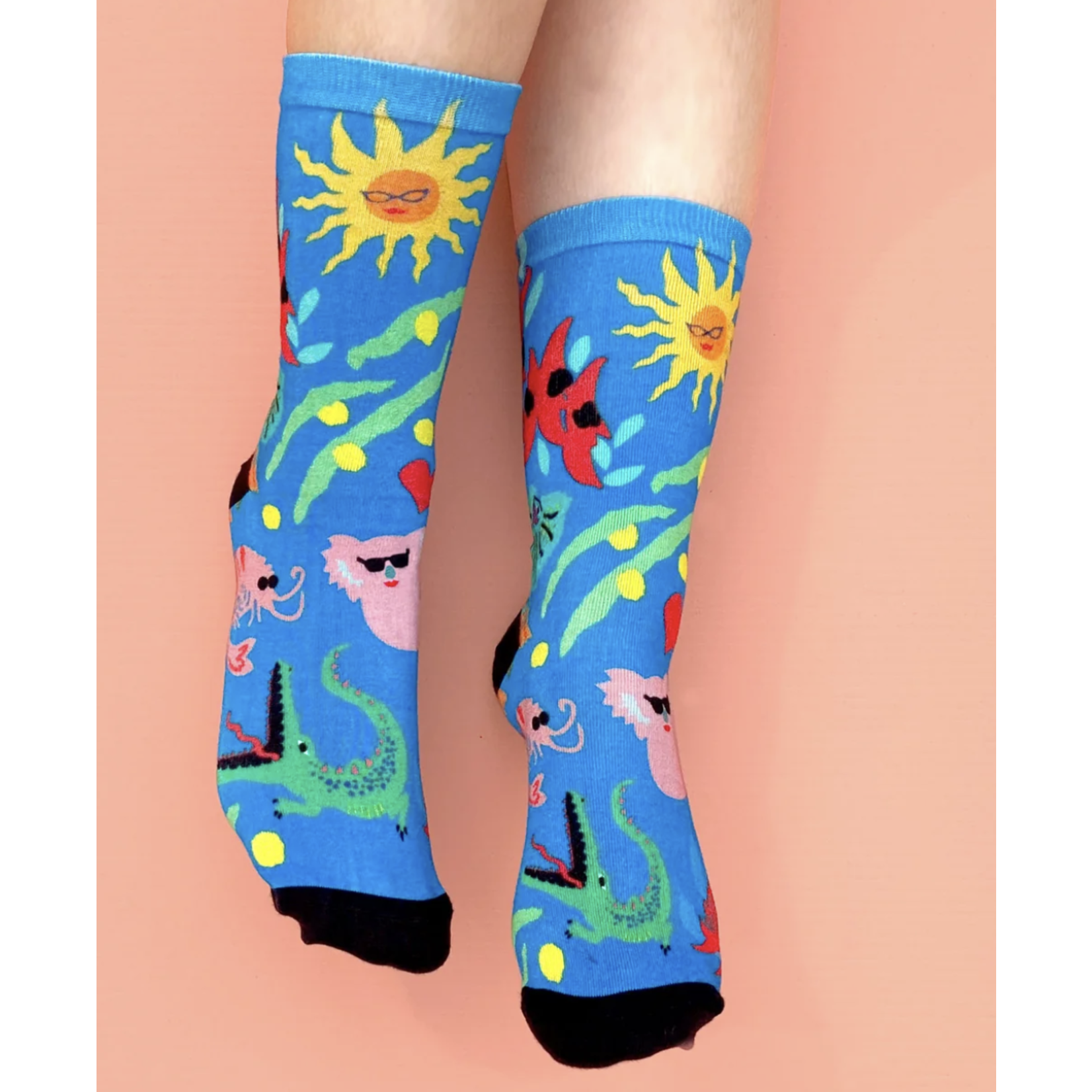 Julie White Socks - Rainbow Oz