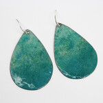 Handmade Earrings by Nicole Duyst Designs - Turquoise Teardrops