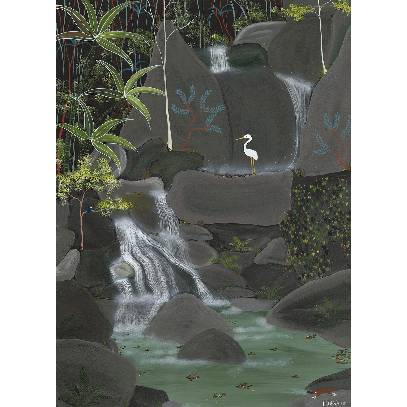 Melanie Hava, River Keepers 2025 | Original Work On Paper