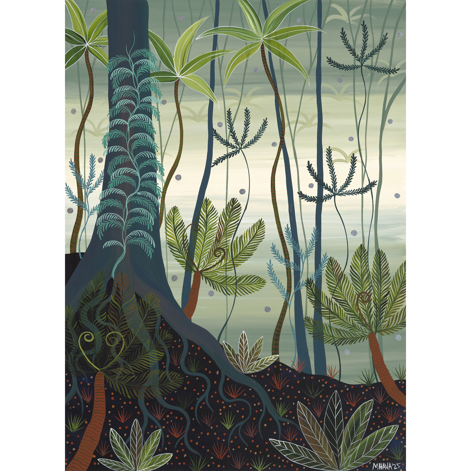 Melanie Hava, Fernbank 2025 | Original Work On Paper