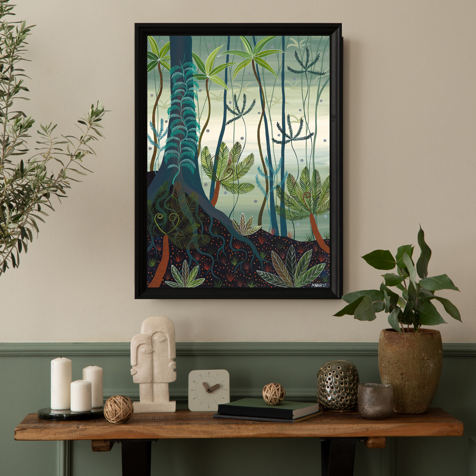 Melanie Hava, Fernbank 2025 | Original Work On Paper