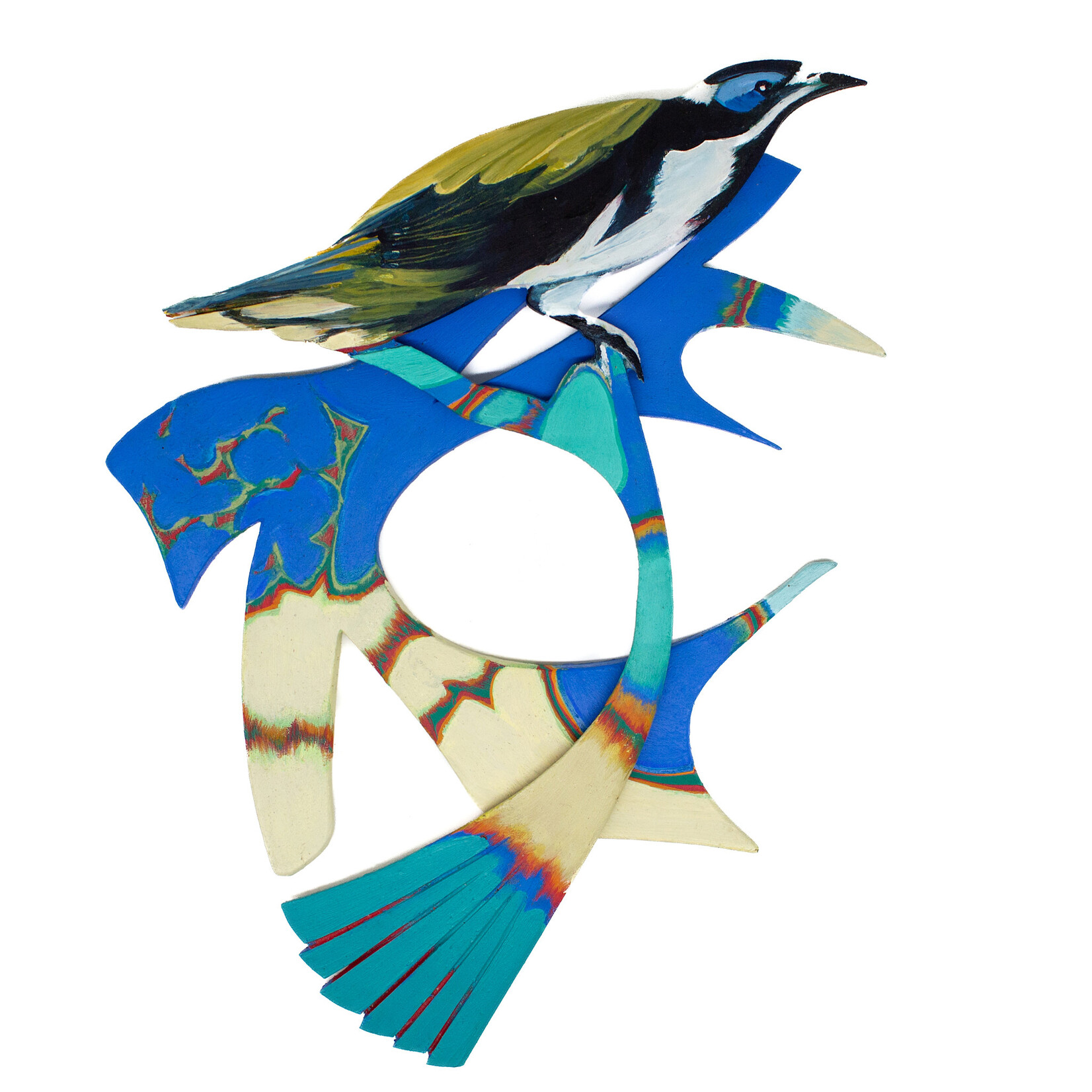 Roland Nancarrow, Blue Faced Honeyeater 2025 | Sculpture