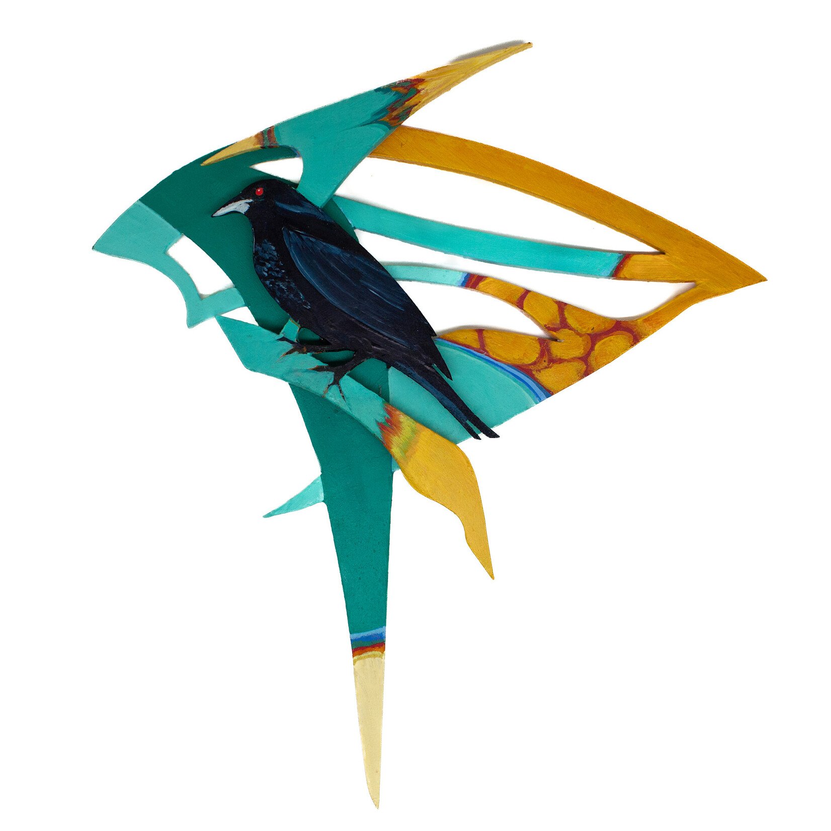 Roland Nancarrow, Spangled Drongo 2024 | Sculpture