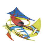 Roland Nancarrow, Crimson Finch 2 2024 | Sculpture