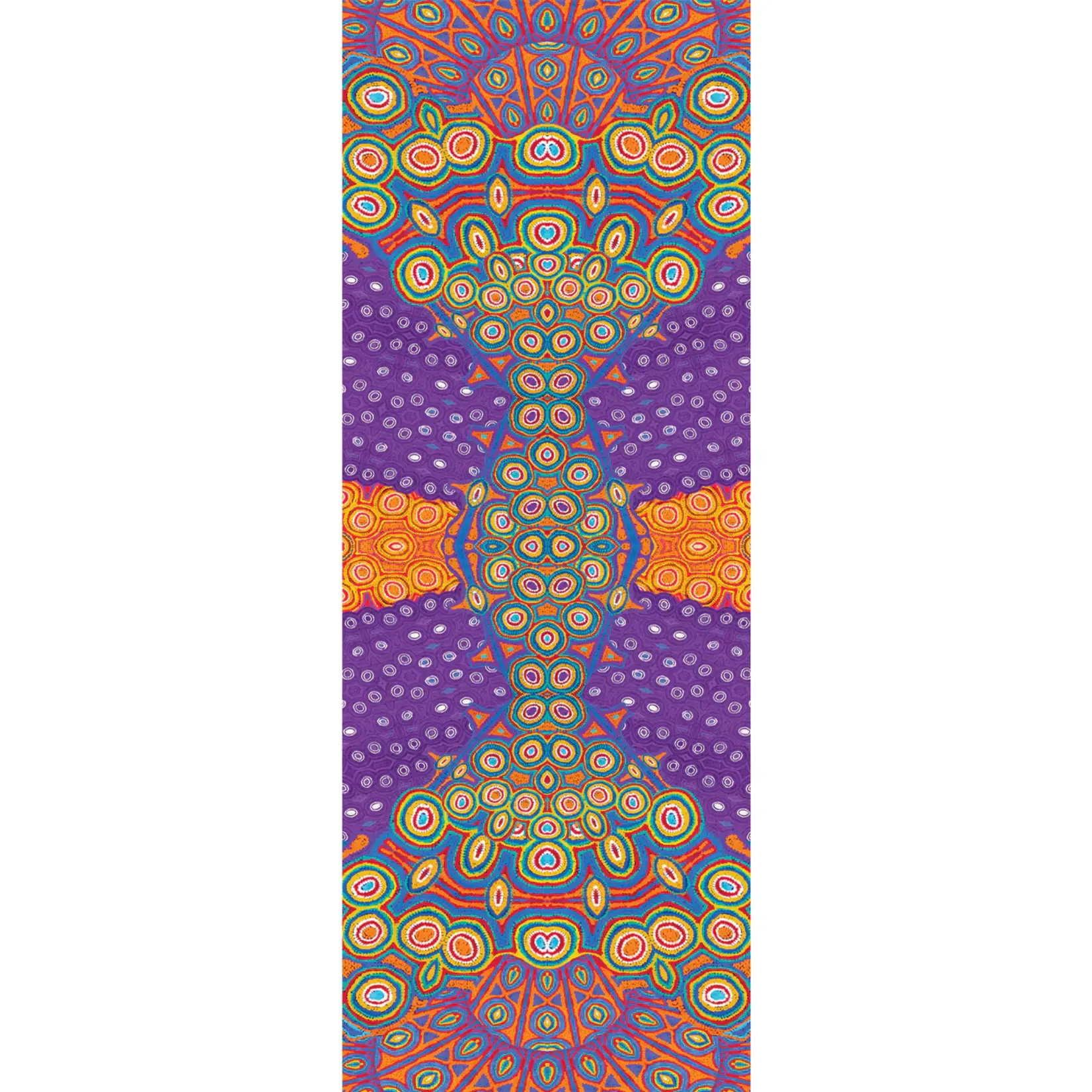 Mainie Silk Chiffon Scarf - Desert Rain