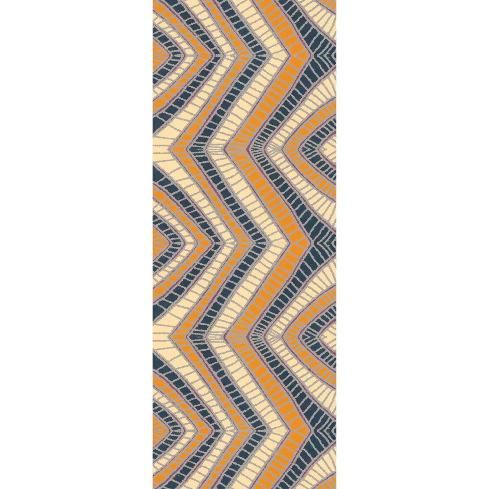 Mainie Silk Chiffon Scarf - Desert Country