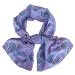 Mainie Silk Chiffon Scarf - Women's Journey Dreaming