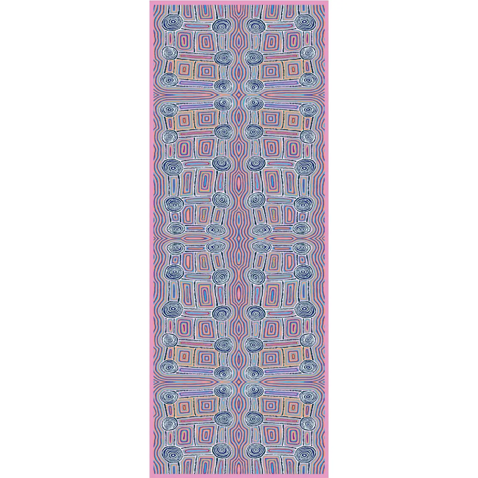 Mainie Silk Chiffon Scarf - Women's Journey Dreaming
