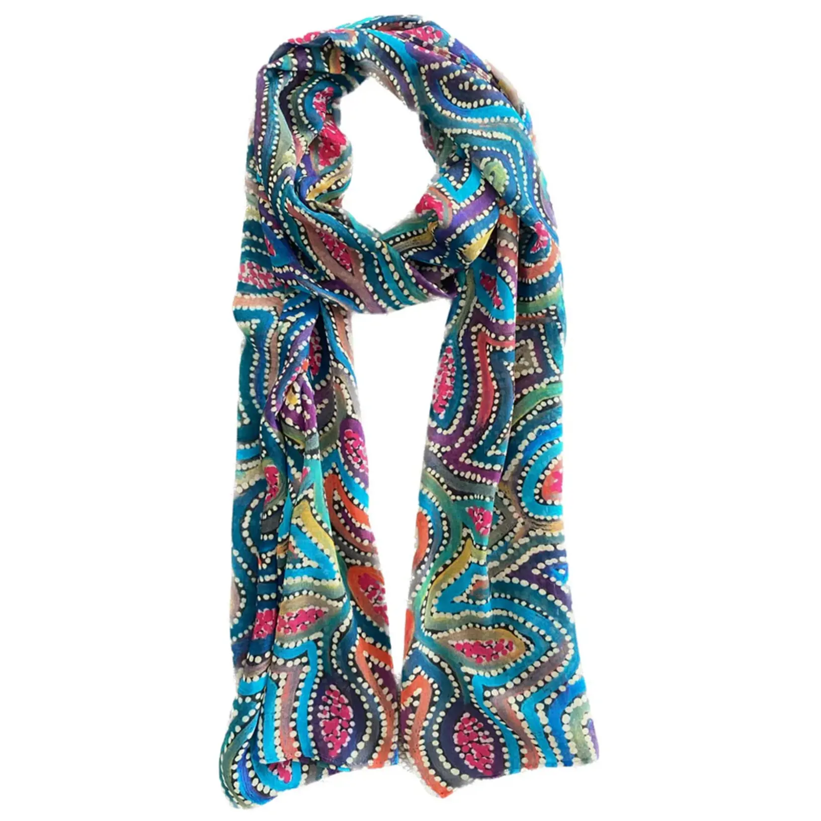 Mainie Modal (Vegan Wool) Scarf - Cockatoo Creek