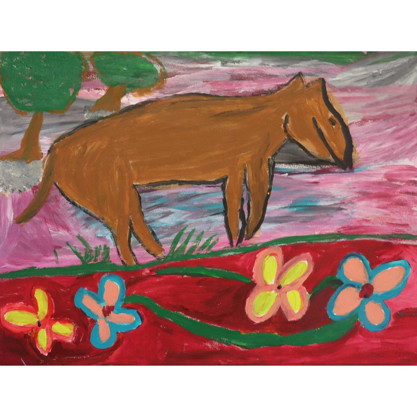 Dolly Loogatha, Bilmee - My Sister Netta's Birthplace 2023 | Original Painting 