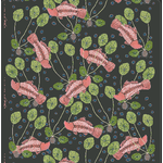 Maljah Cathy Snow, Pink Barramundi 2025 | Textile Length