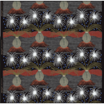 Maljah Cathy Snow, Wild Onion 2025 | Textile Length