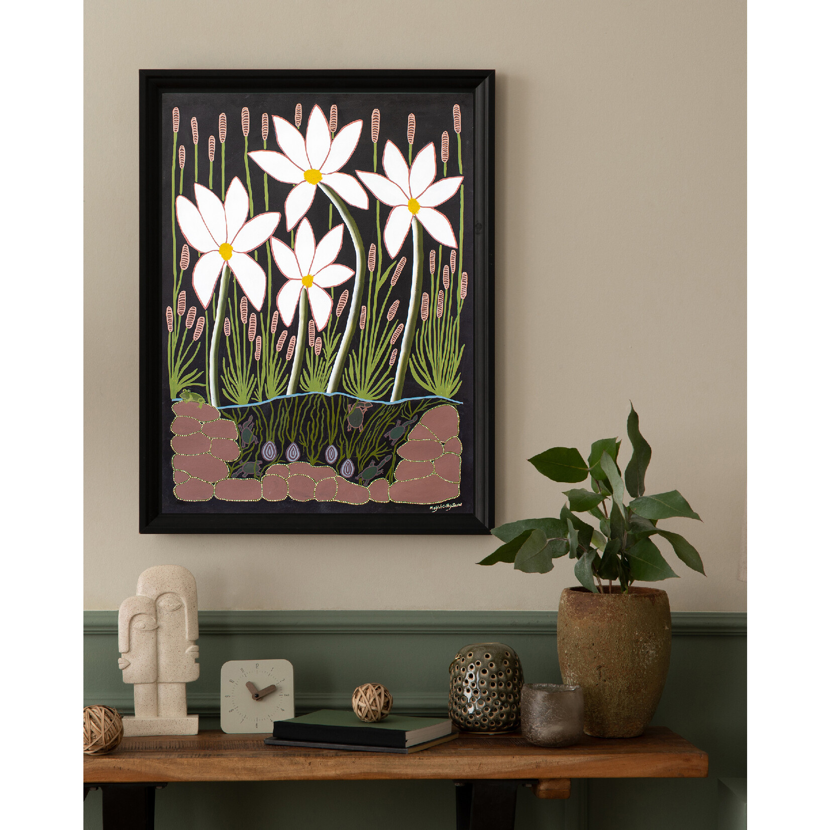 Maljah Cathy Snow, Waterlilies II 2024 | Open Edition Print