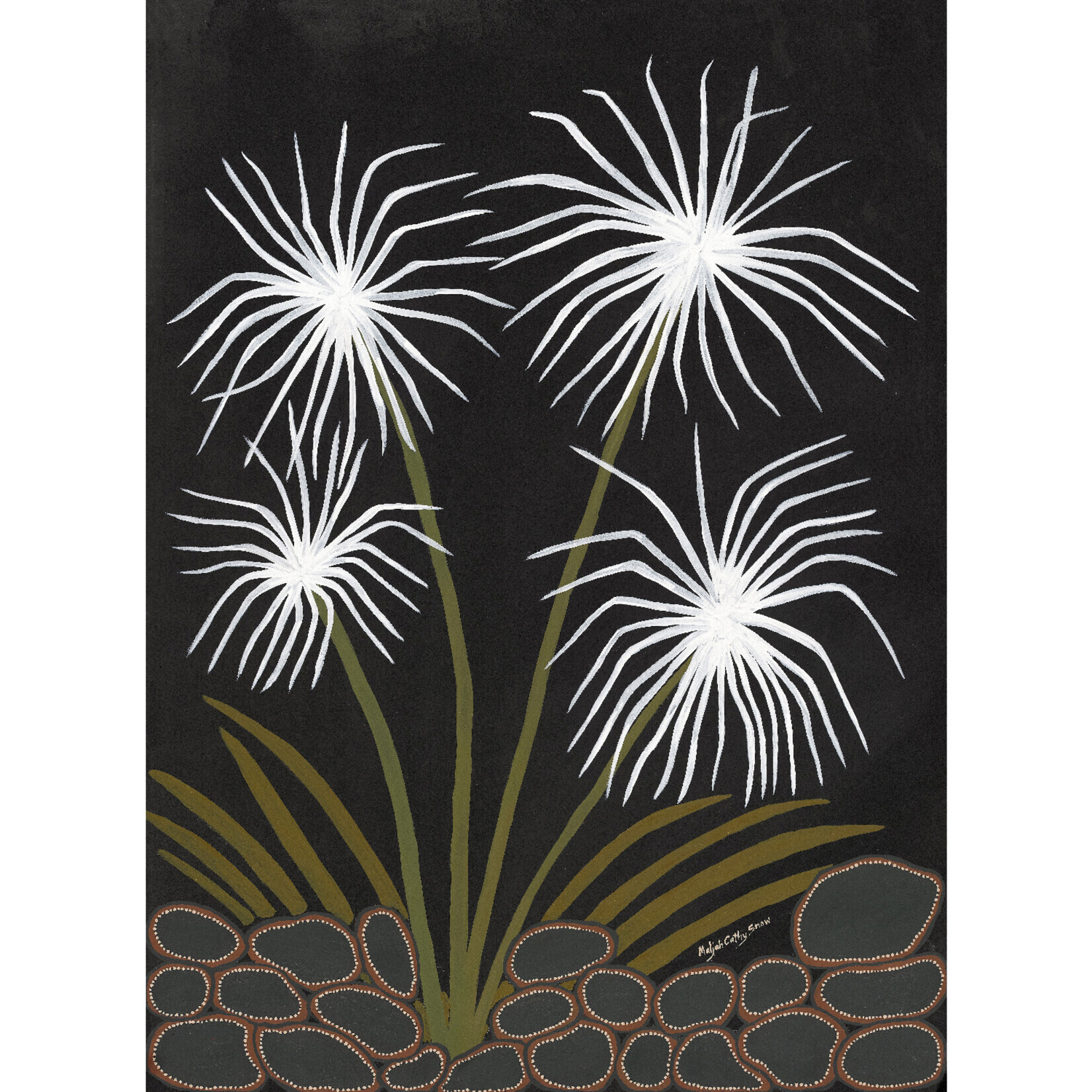 Maljah Cathy Snow, Wild Onions, 2021 | Open Edition Print