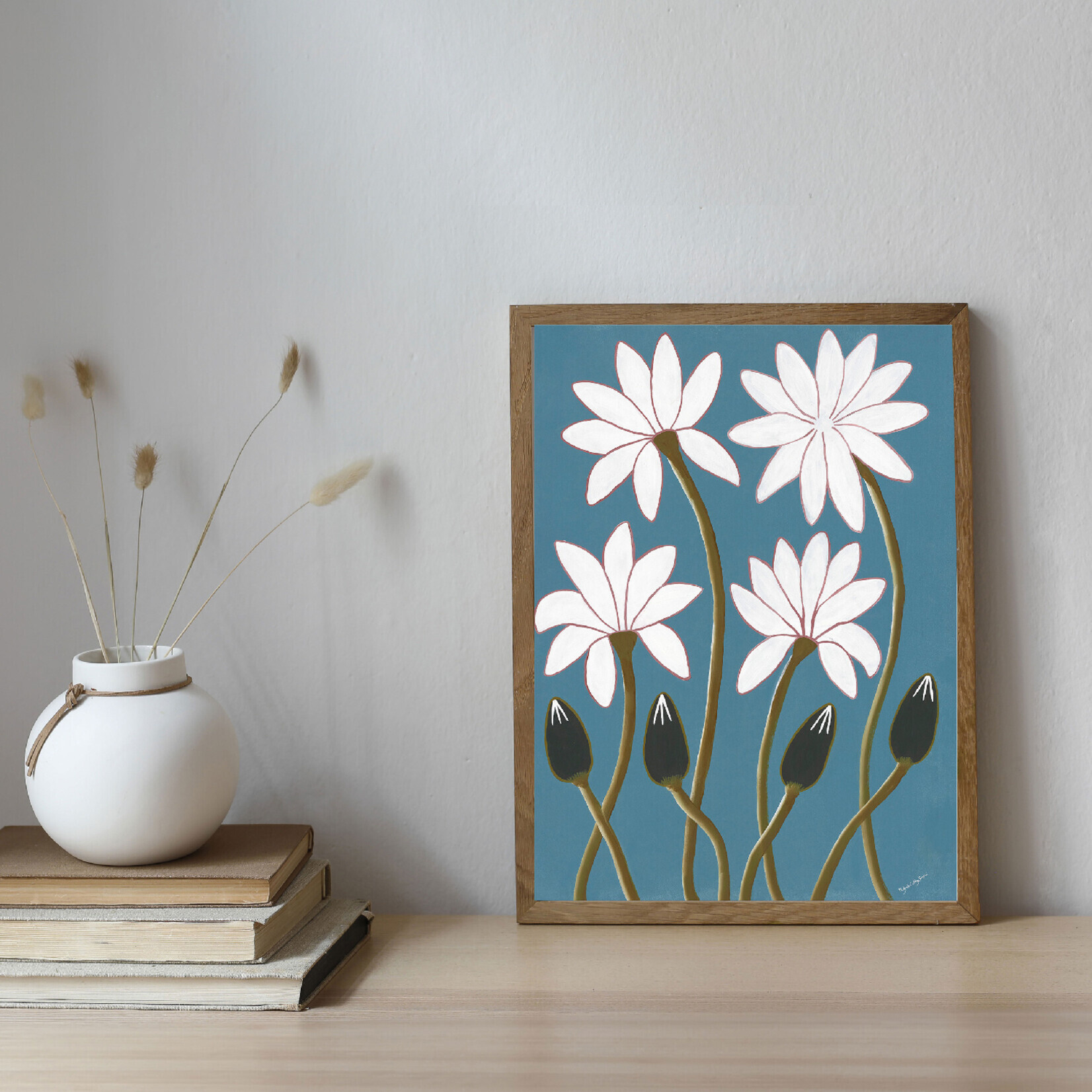 Maljah Cathy Snow, Waterlilies 2021 | Open Edition Print