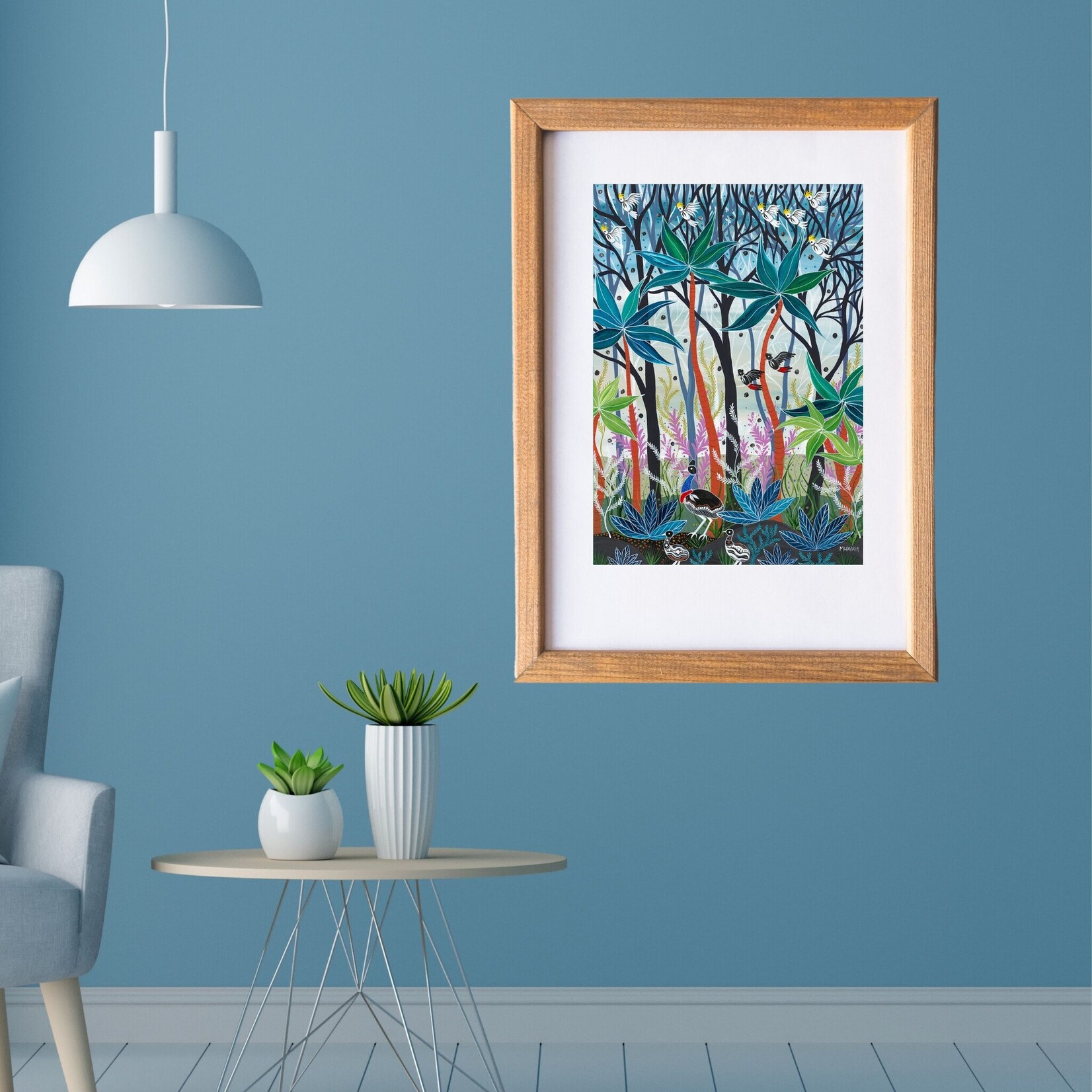 Melanie Hava, Cassowaries & Cockatoos | Open Edition Print