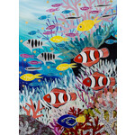 Melanie Hava, Anemone Waltz  2025 | Original Painting