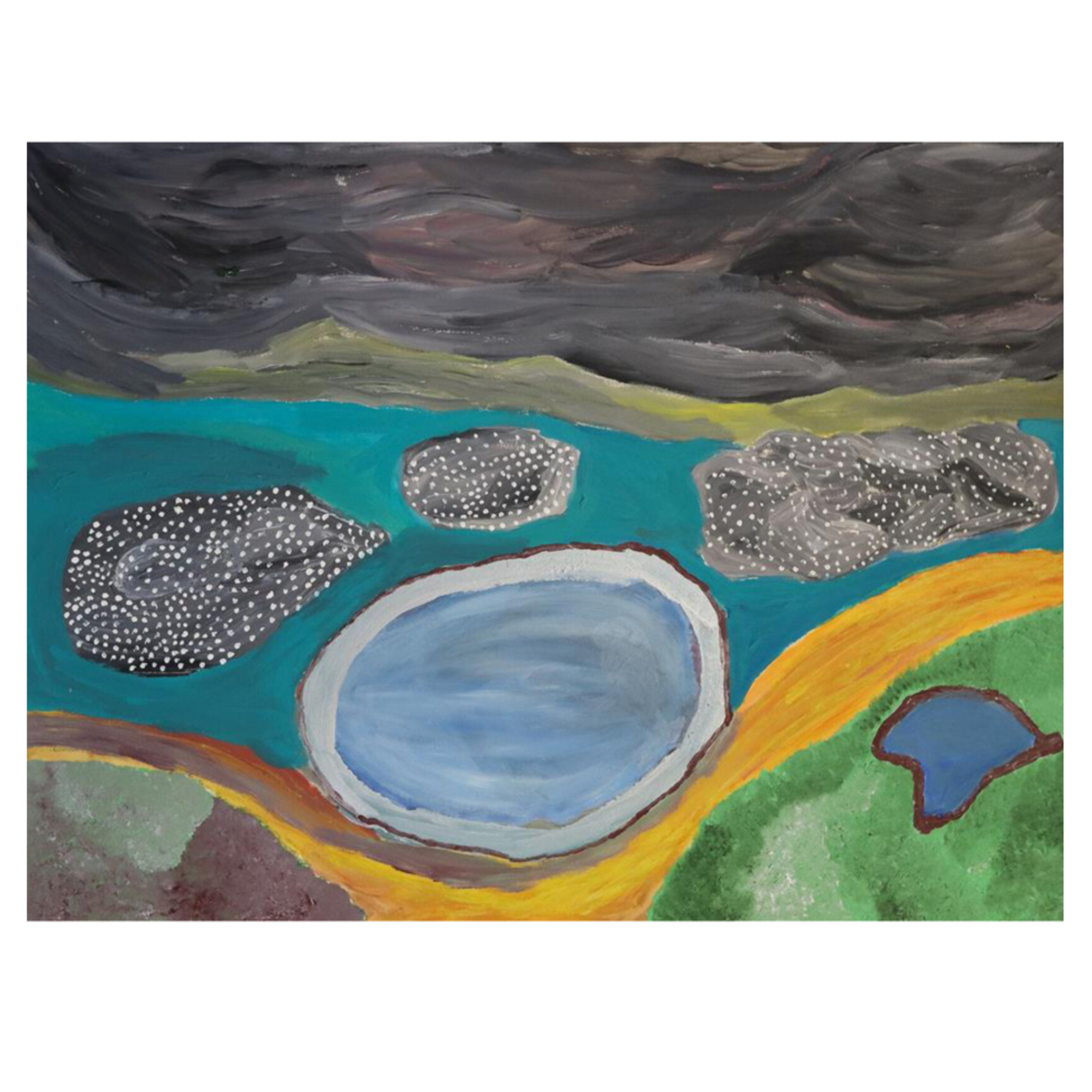Elsie Gabori, Morning Glory 2023 | Original Painting