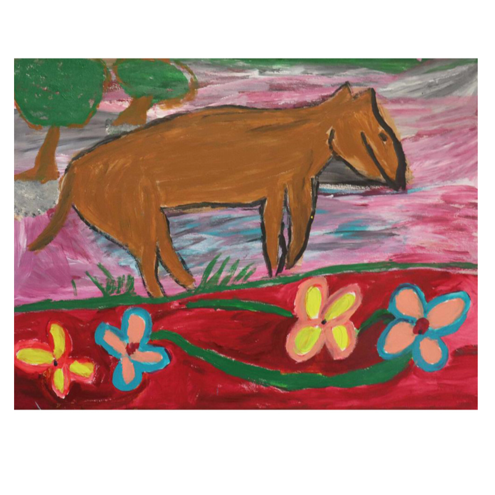 Dolly Loogatha, Bilmee - My Sister Netta's Birthplace 2023 | Original Painting 