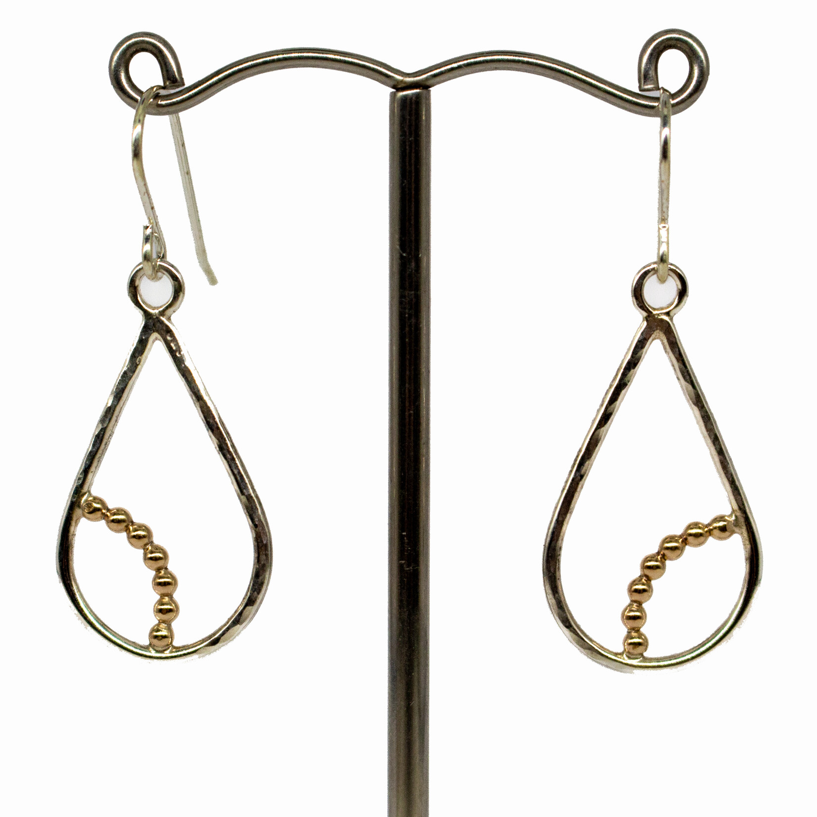 Handmade Silver and 12k Gold Filled Earrings by Kate Hunter Designs