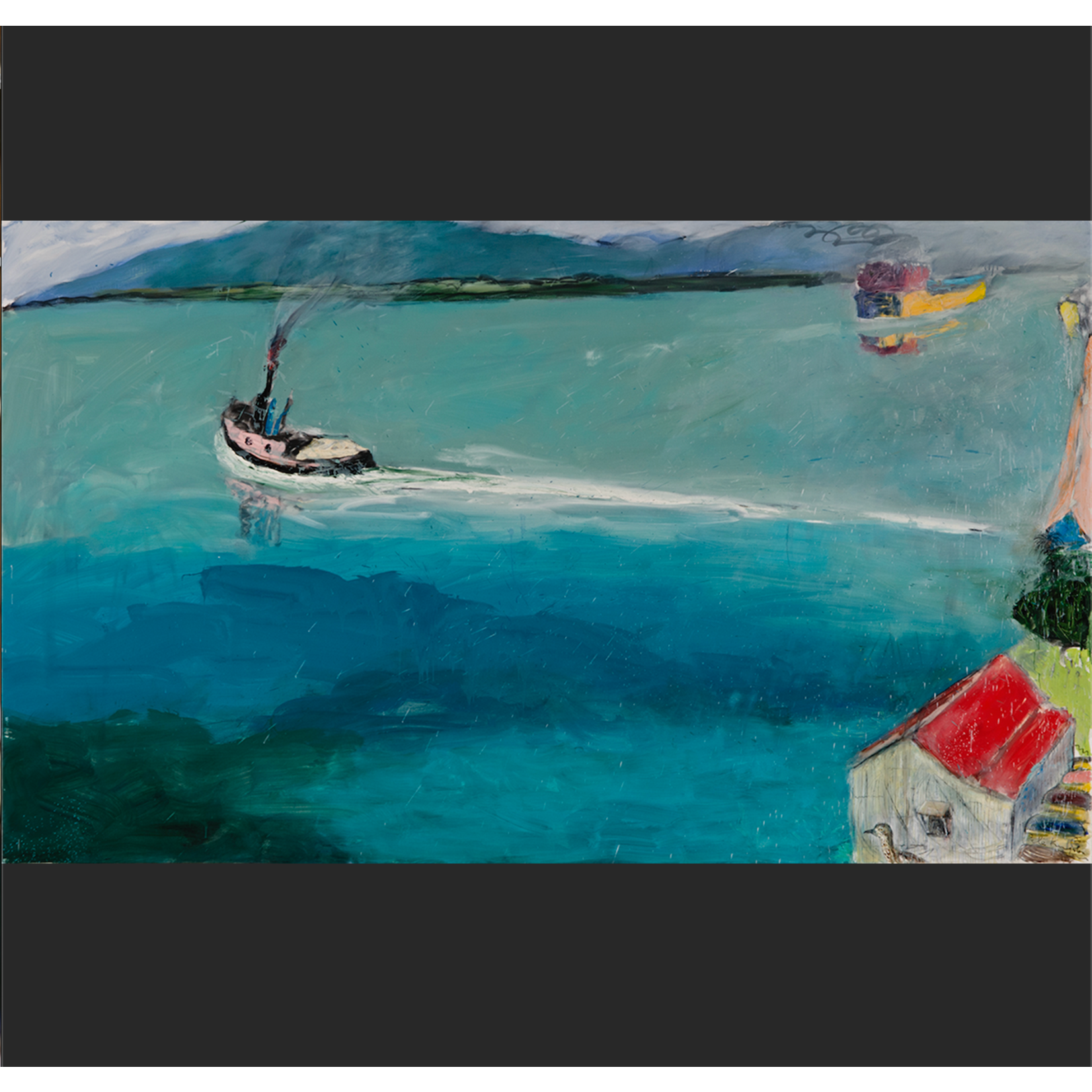 Peter Kingston, Feathered Muse, Trinity Inlet, Cairns | Open Edition Print