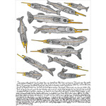 Heather Wunjarra Koowootha, Gar Fish 2024 | Open Edition Print