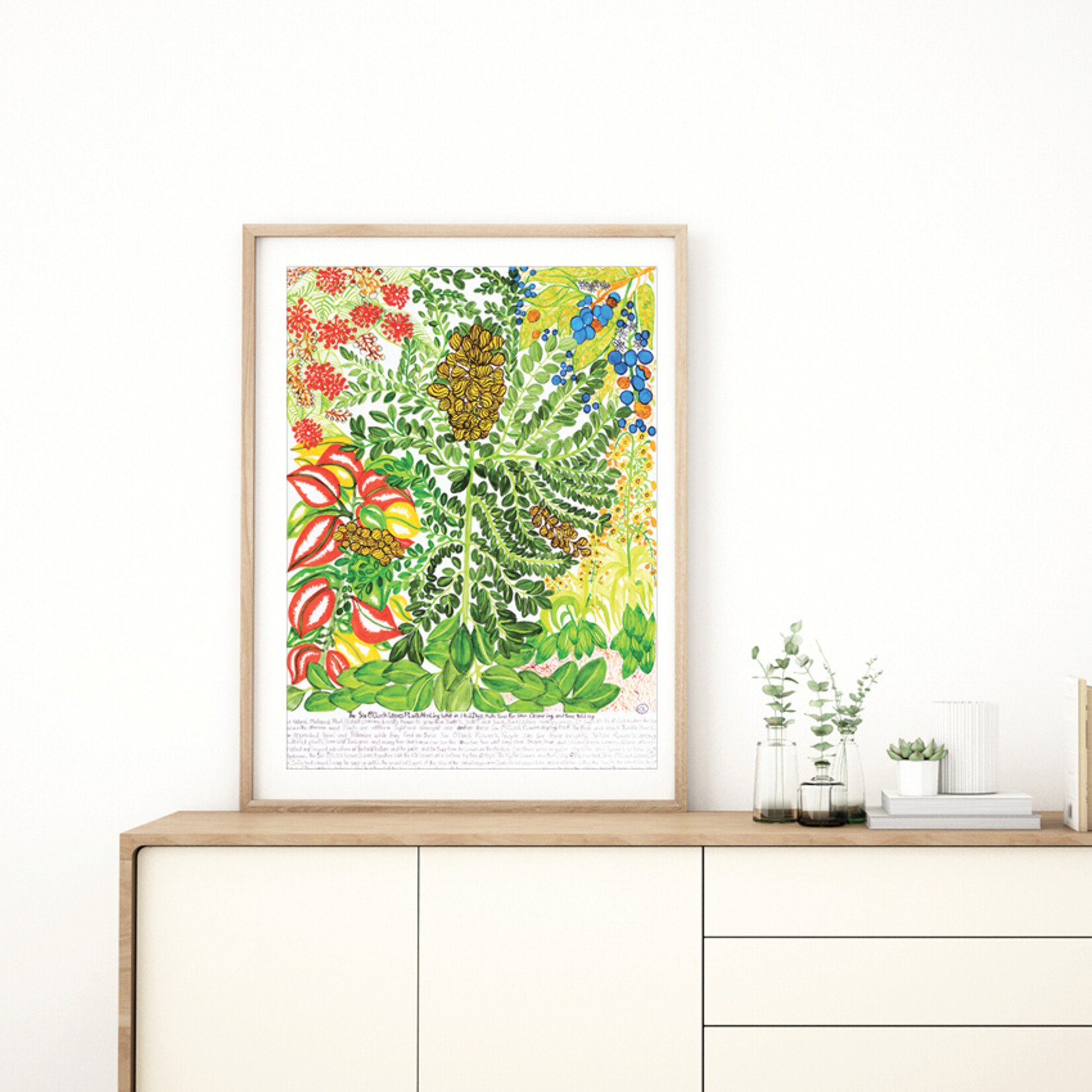 Heather Wunjarra Koowootha, Six O'Clock Leaves | Open Edition Print