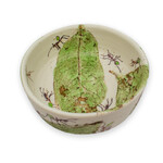 Mollie Bosworth, Green Ant Dish with Leaves | Porcelain