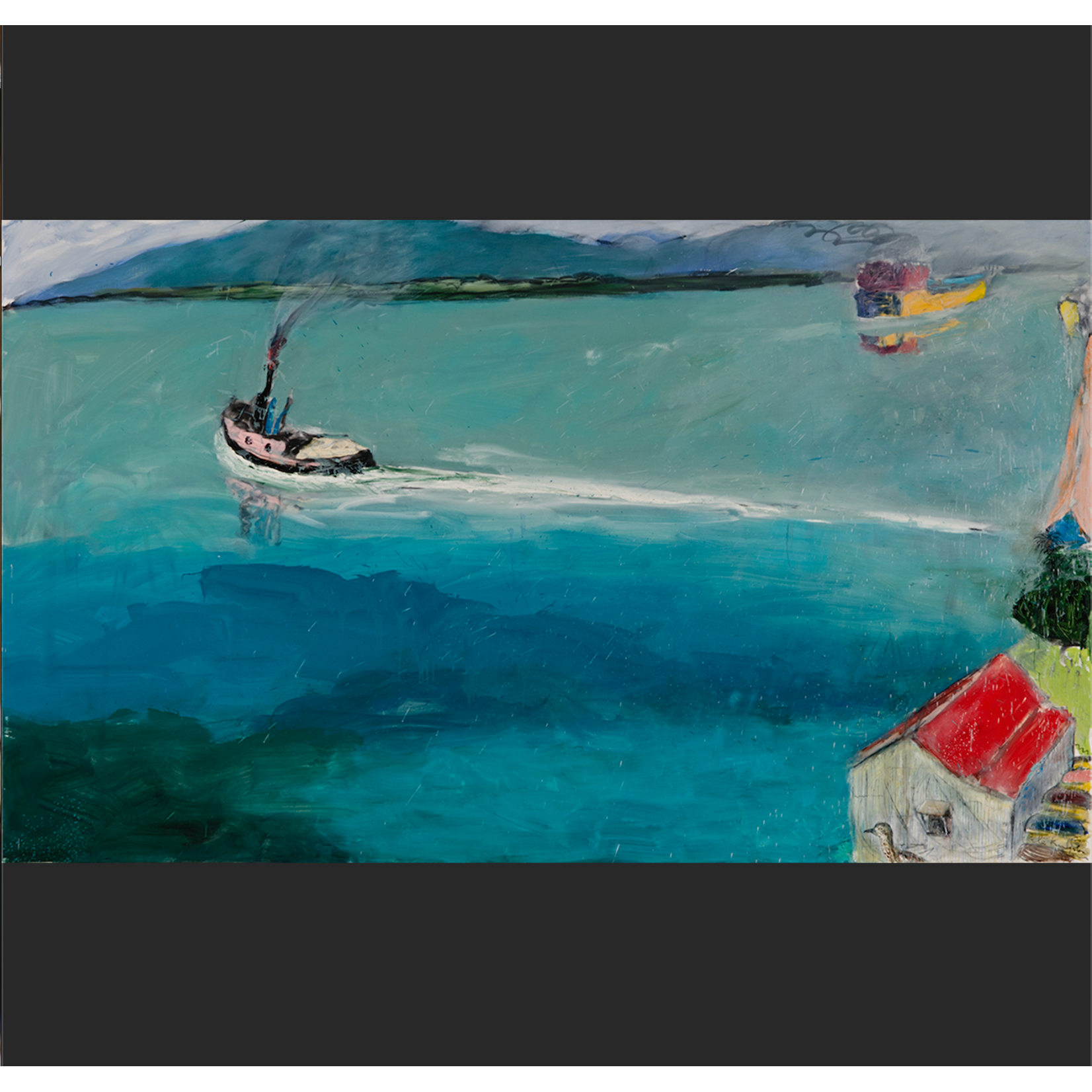 Peter Kingston, Feathered Muse, Trinity Inlet, Cairns | Open Edition Print